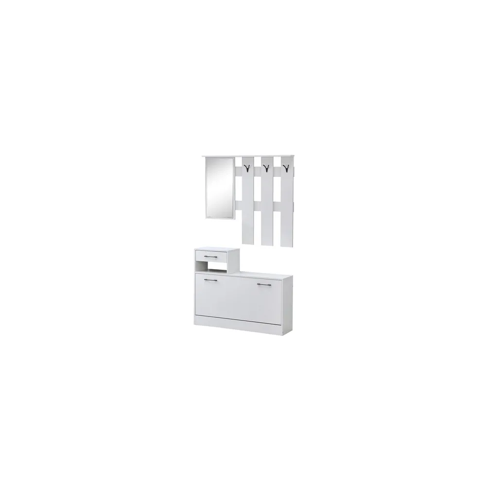 MOBILE INGRESSO MOD.RUDOLF BIANCO CM.100X180