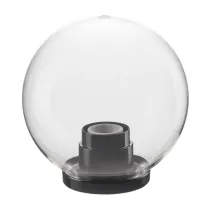 GLOBO TRASPARENTE D 20 CM C/BASE E27 (8