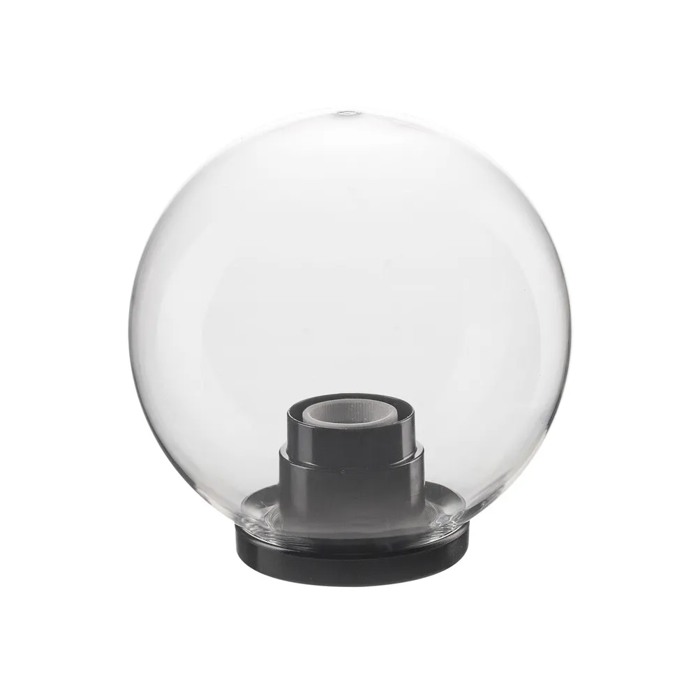 GLOBO TRASPARENTE D 20 CM C/BASE E27 (8