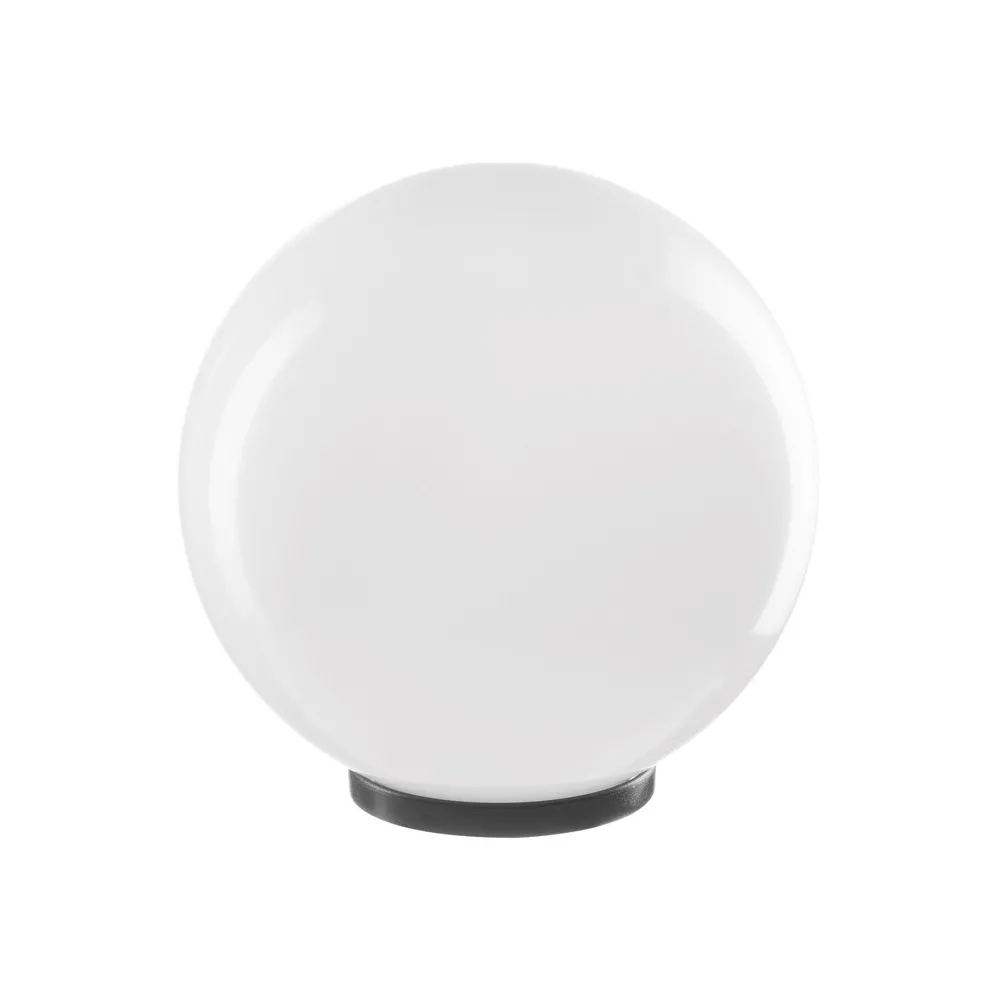 GLOBO OPALE BIANCO D 20 CM C/BASE E27 (8