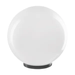 GLOBO OPALE BIANCO D 20 CM C/BASE E27 (8