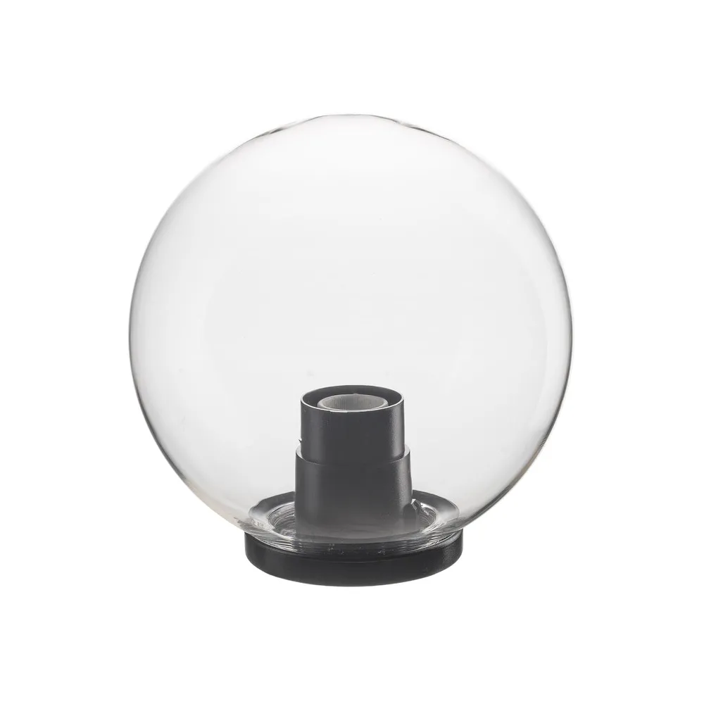 GLOBO TRASPARENTE D 25 CM C/BASE E27 (2