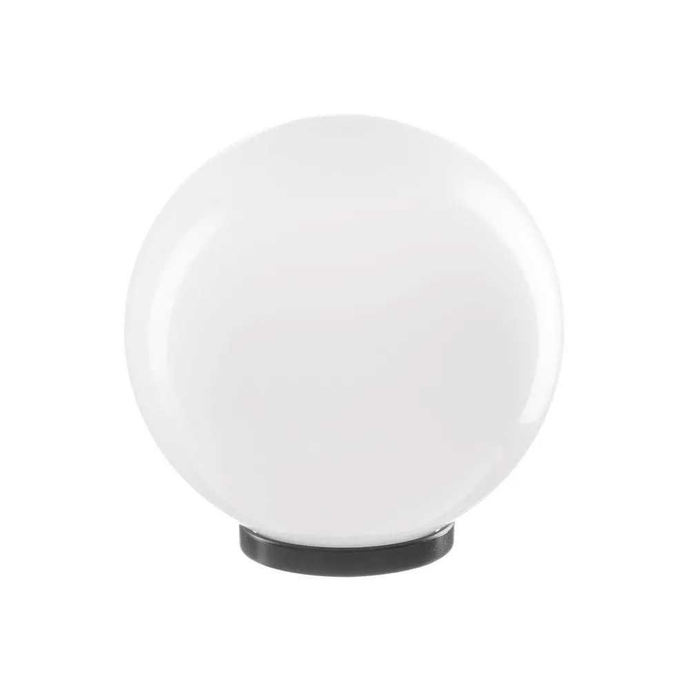 GLOBO OPALE BIANCO D 25 CM C/BASE E27 (2