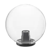 GLOBO TRASPARENTE D 30 CM C/BASE E27 (2