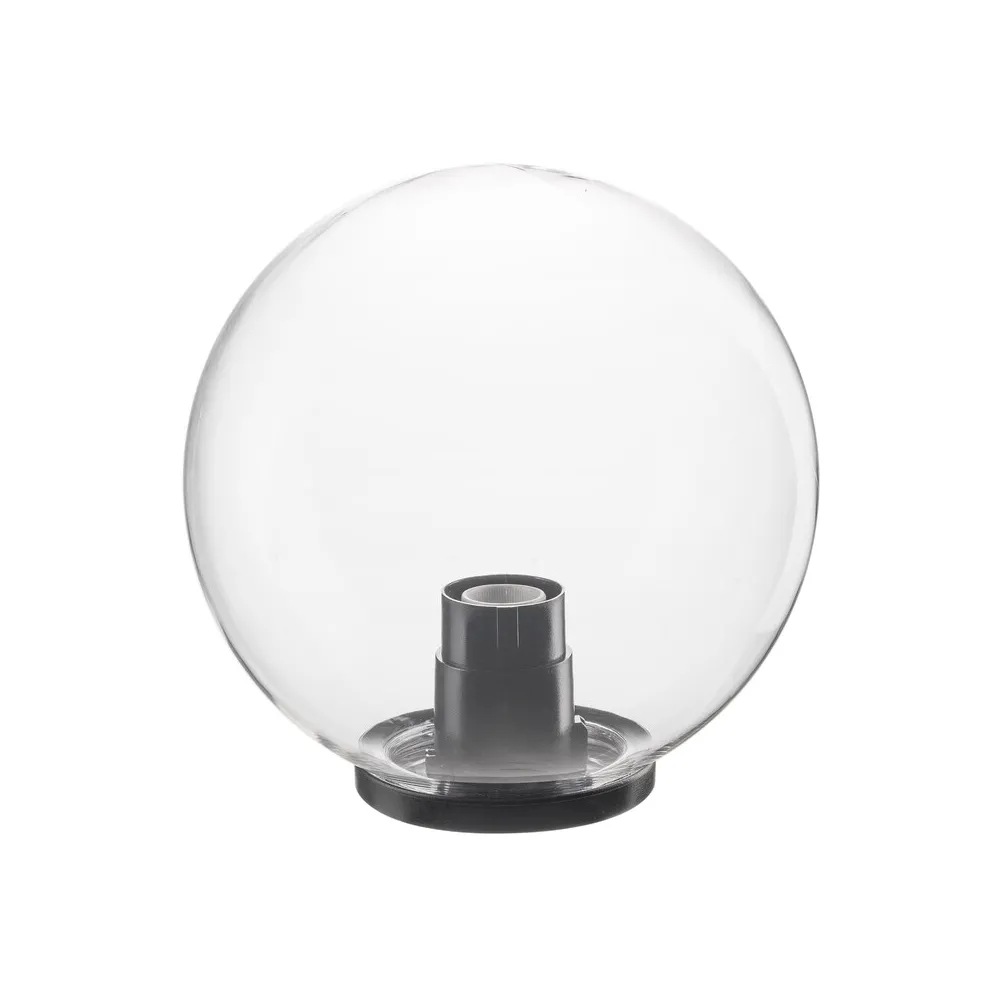 GLOBO TRASPARENTE D 30 CM C/BASE E27 (2