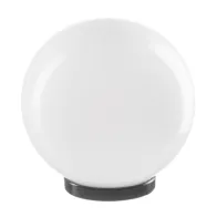 GLOBO OPALE BIANCO D 30 CM C/BASE E27 (2