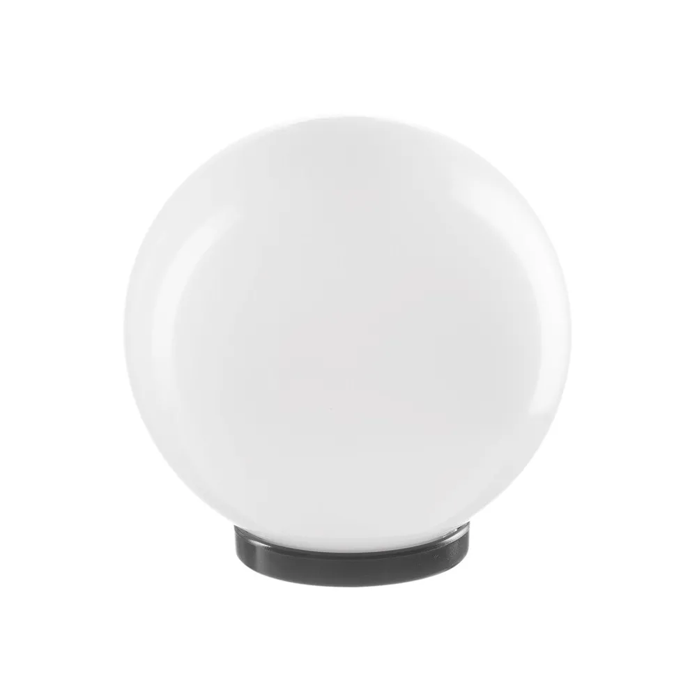 GLOBO OPALE BIANCO D 30 CM C/BASE E27 (2