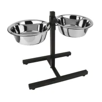 ZOOV CIOTOLA DOPPIA IN ACCIAIO C/SUPP.REG ML.2500