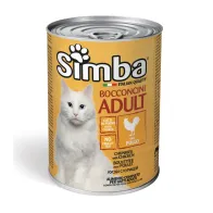 CIBO GATTO MONGE SIMBA 415 G BOCCONCINI POLLO (24