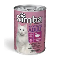 CIBO GATTO MONGE SIMBA 415 G BOCCONCINI FAR ANA (24
