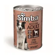 CIBO CANE MONGE SIMBA  415 G BOCCONC AGNELLO (24