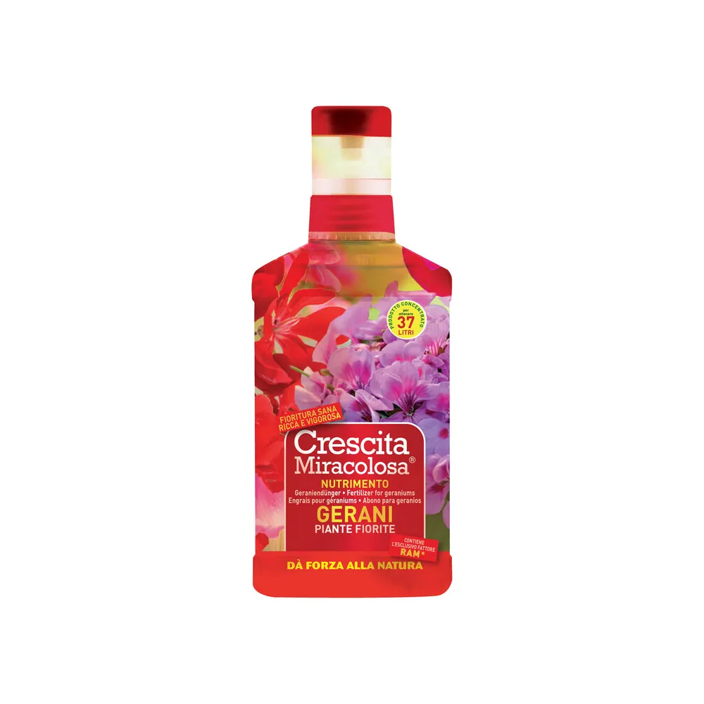 CRESCITA MIRACOLOSA NUTRIMENTO GERANI 375 ML CRESCITA MIRACOLOSA NUTRIMENTO GERANI 375 ML