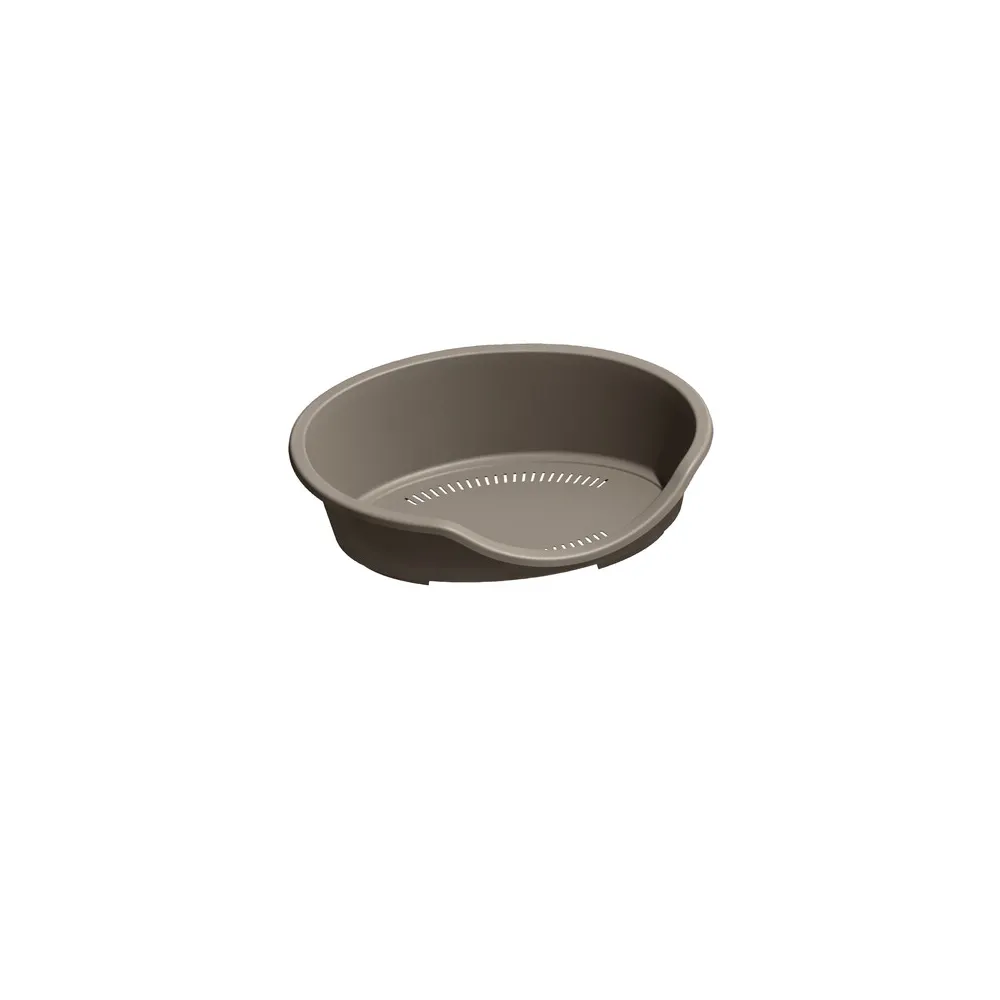 ZOOV LETTINO P/CANI GATTI 80X60X25CM TORTORA