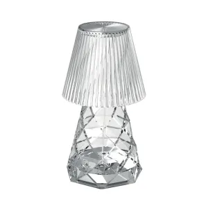LAMPADA LOLA LUX RGBW D 11XH20 CM RICARICABILE