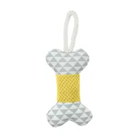 ZOOV GIOCO P/CANE MOD.OSSO GIALLO (6