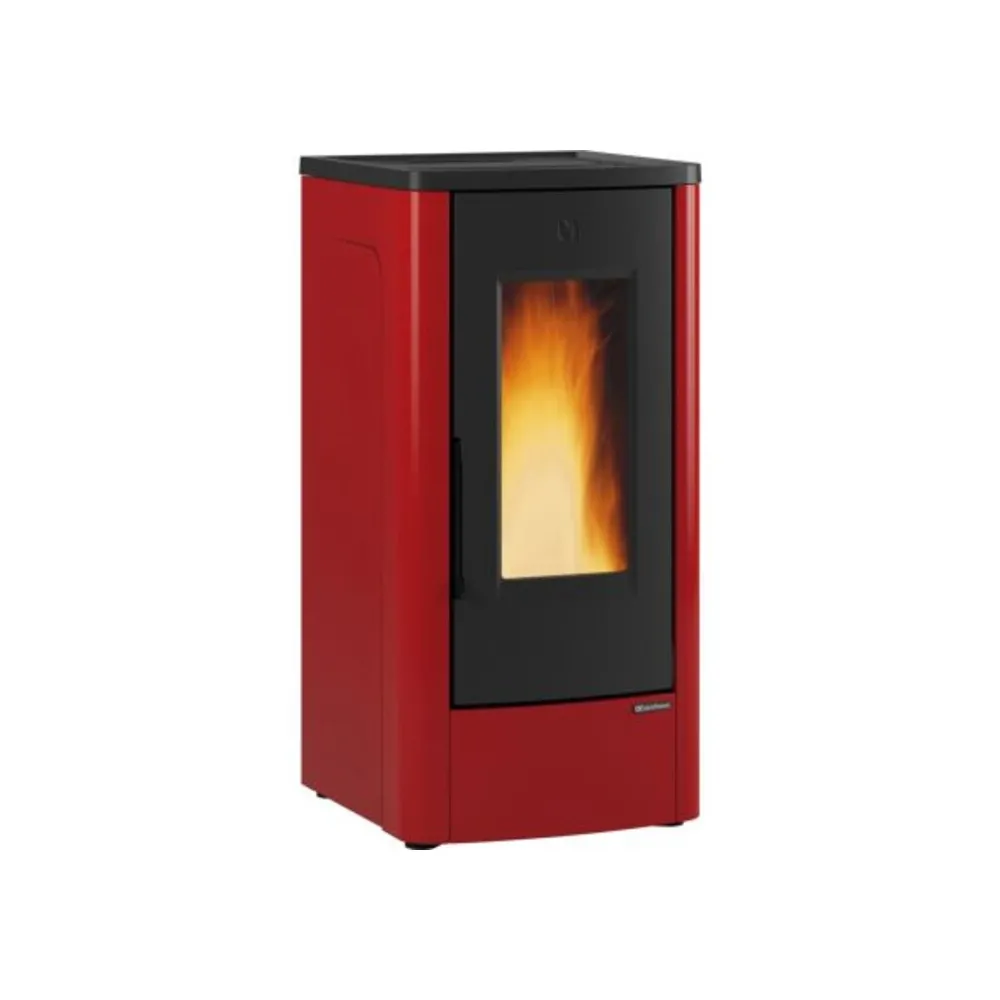 STUFA PELLET CANALIZ 11 KW DAHIANA PLUS BORDEAUX
