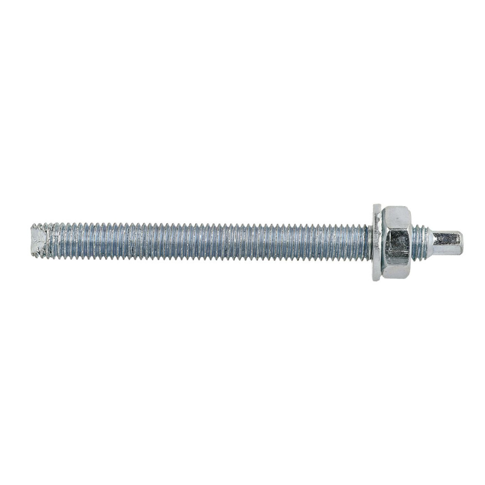 Threaded bars with nut and washer cl. 5.8 double cut at 45°