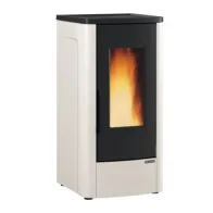 STUFA PELLET CANALIZ 10 KW DAHIANA PLUS VFS AVORIO