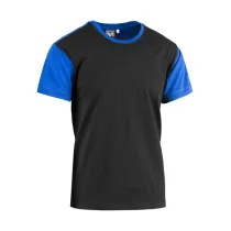 T-SHIRT COLLEGE NERO/ROYAL MIS. L (10