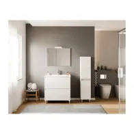COLONNA BAGNO LISBONA ROVERE BIANCO