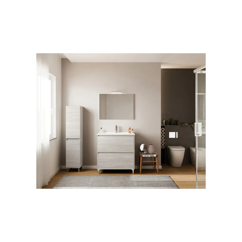 COLONNA BAGNO LISBONA ROVERE GRIGIO