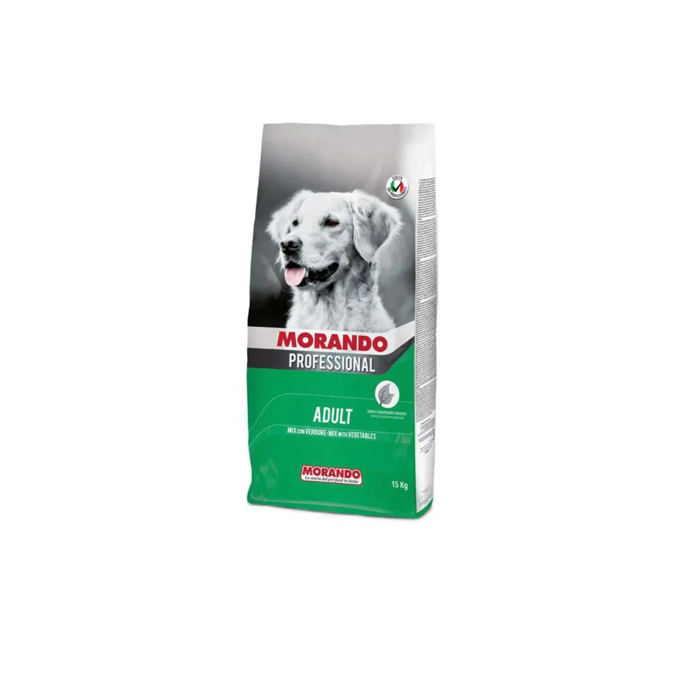 CIBO CANE MORANDO 15 KG ADULT MIX VERDURE