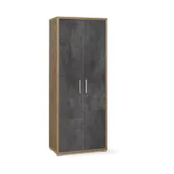 UFFICIO DOUBLE MOBILE 2A 182X71 NOCE ST/OSS.NERO