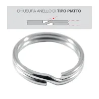 SC ANELLO PORTACHIAVI 30 MM 10 PZ* (5