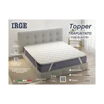 TOPPER TRAPUNTATO C/ELASTICO 1 POSTO E MEZZO IRGE
