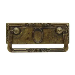 BL MANIGLIA 06060 97X45 MM  P.P.OTTONE ANTICATO (5