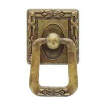 BL MANIGLIA 12060 33X54 MM P.P. OTTONE ANTICATO