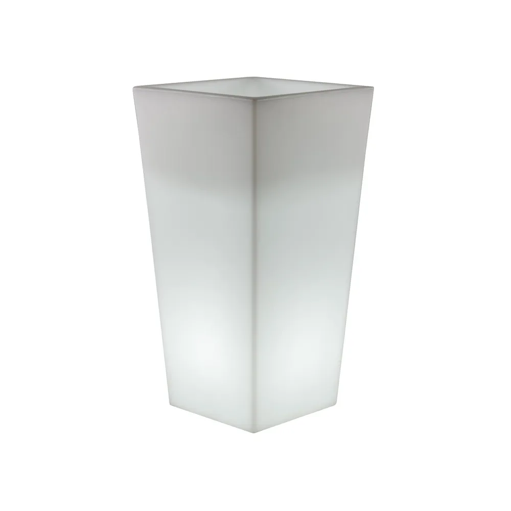 VASO SOLARE MELISA LED 30X30XH60 CM RGB C/TELECOM VASO SOLARE MELISA LED 30X30XH60 CM RGB C/TELECOM