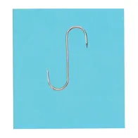 PL GANCIO INOX P/MACELLAIO 120 X 5 MM  3 PZ (6