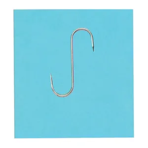 PL GANCIO INOX P/MACELLAIO 120 X 5 MM  3 PZ (6