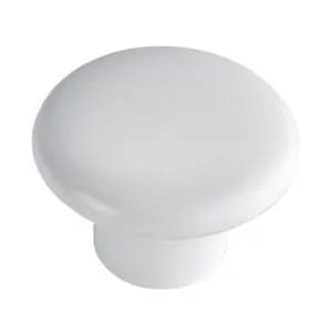 BL POMOLO IN RESINA 24 PP D 32 MM BIANCO 2 PZ (5