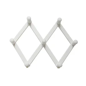 BL APPENDIABITI ESTENSIBILE A 7 GANCI BIANCO* (2