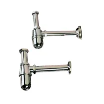 BL SIFONE A BOTTOGLIA OTTONE CROMATO D 1 1/4 (2