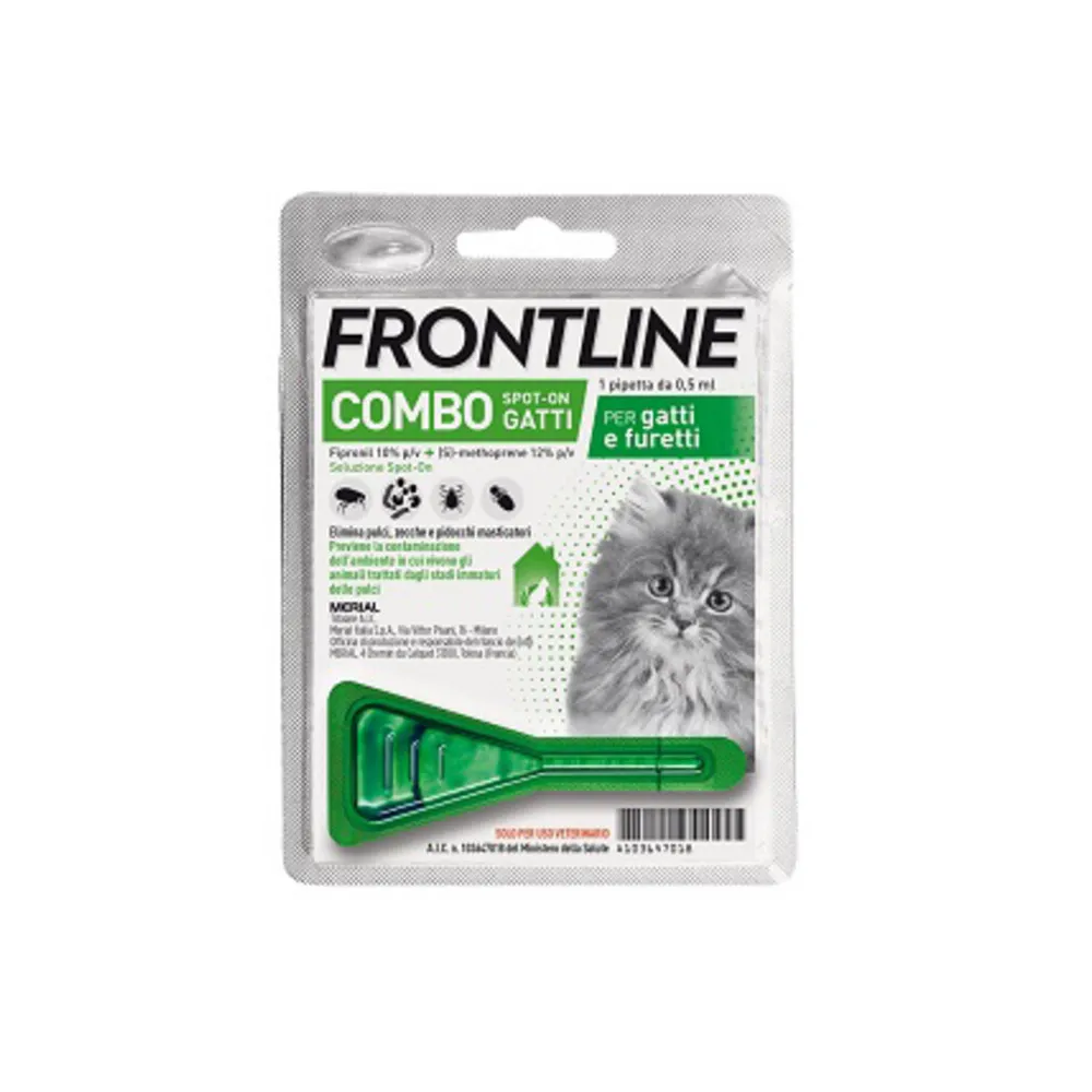 FRONTLINE COMBO KIT GATTINI 1 PIPETTA FRONTLINE COMBO KIT GATTINI 1 PIPETTA