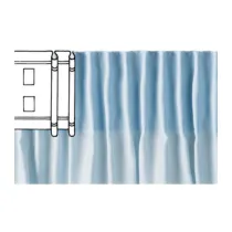 FETTUCCIA RIFLEX 2 TASCHE H 65 MM BIANCO (50
