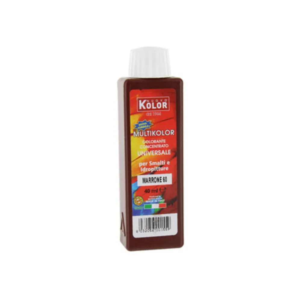 COLORANTE UNIVERSALE 40 ML MARRONE OSSIDO 60RL (12