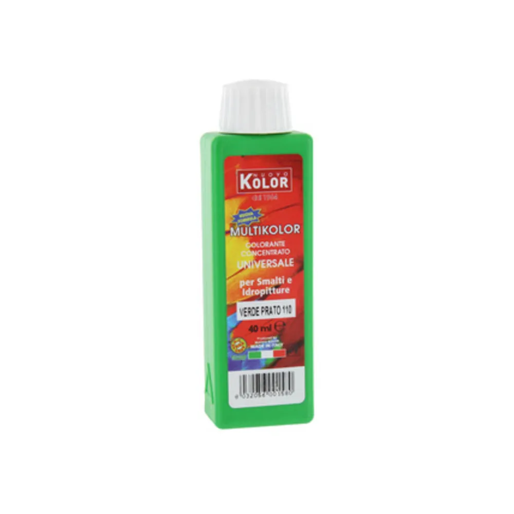 COLORANTE UNIVERSALE 40 ML VERDE PRATO 110RL (12