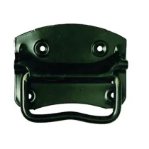 MANIGLIA AMERICANA BAULI 110X85 MM FERRO NERO* (12