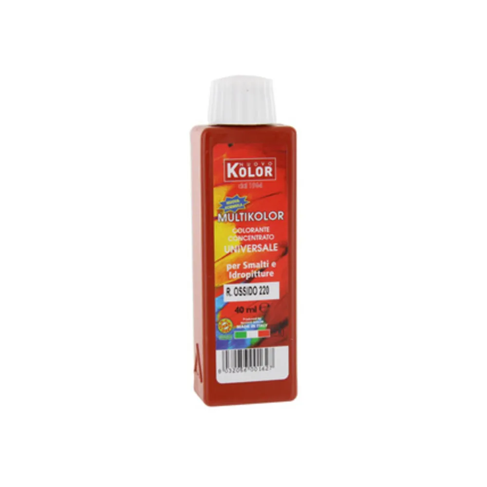 COLORANTE UNIVERSALE 40 ML ROSSO OSSIDO 220RL (12