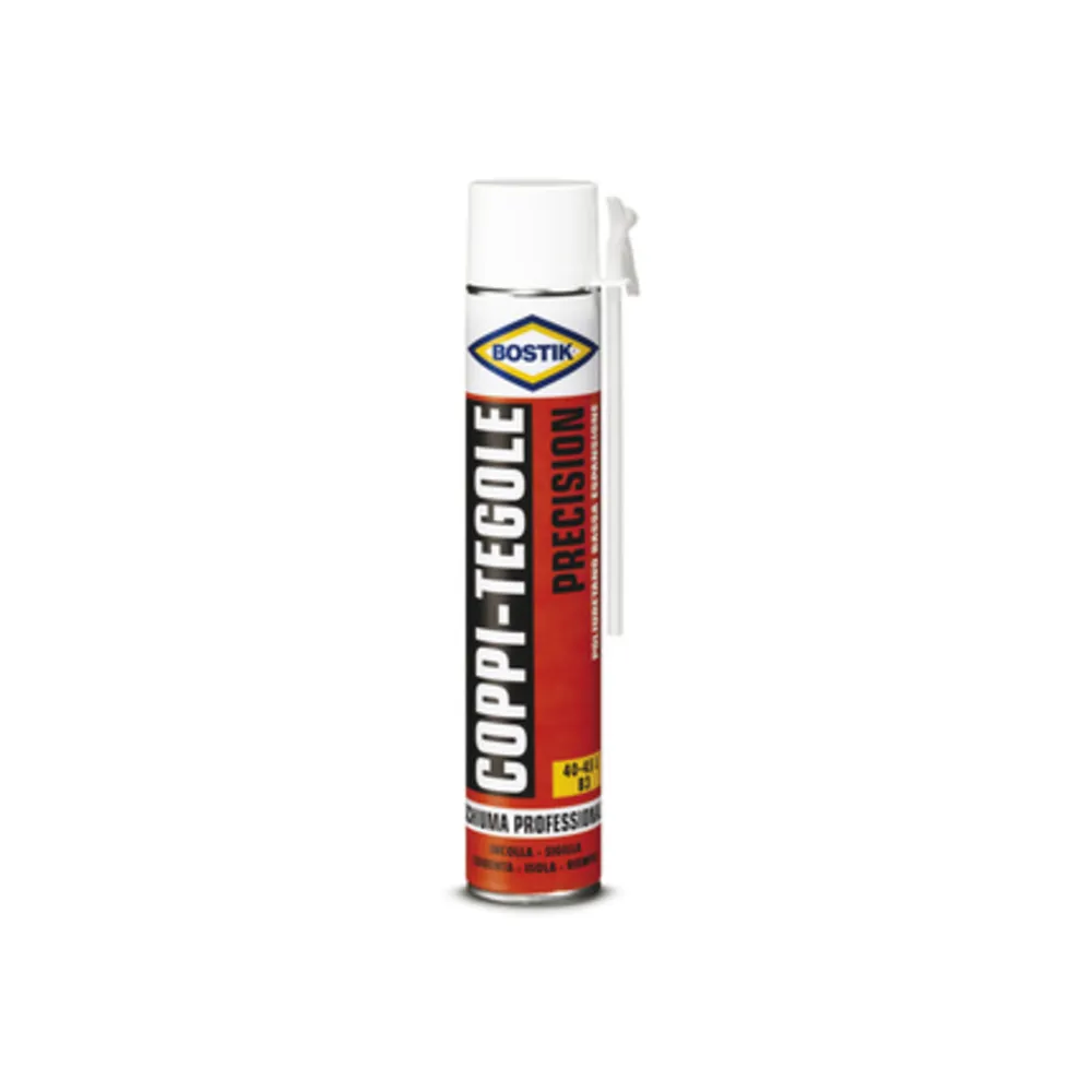BOSTIK SCHIUMA COPPI E TEGOLE 750 ML BOMBOLETTA (12