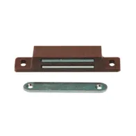CHIUSURA MAGNETICA GIGANTE 87X18 MM MARRONE** (25