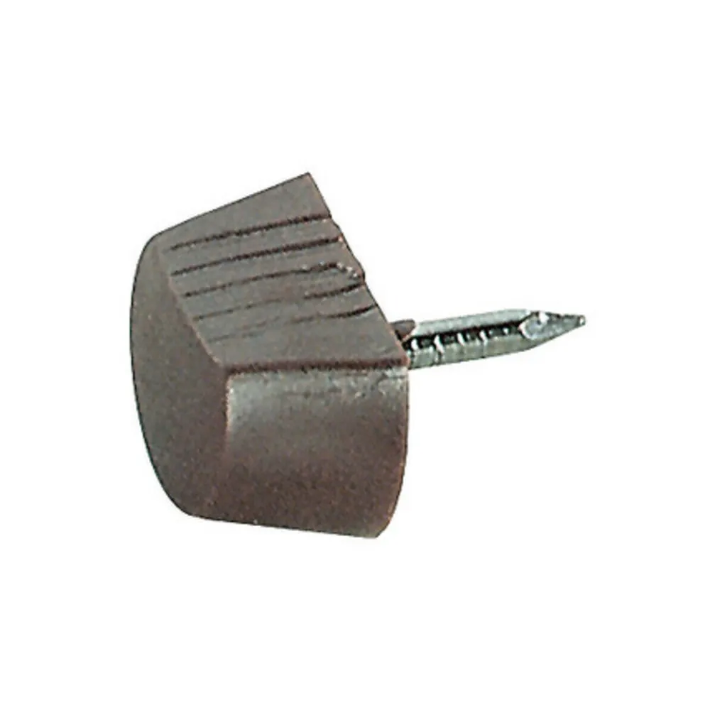 REGGIPIANO C/CHIODO FISSO PLASTICA MARRONE** (1000