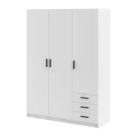 KIT ARMADIO SPRINT 3A+3C 147X50X200 BIANCO