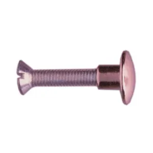 VITE P/SEDIA 30 MM BORCHIA OTTONE NICHELATO (250