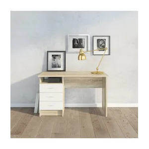 KIT SCRIVANIA FUNCTION PLUS 120X48X72 ROVERE BIANCO