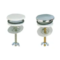 BL TAPPO COPRIFORO OTTONE CROMATO 2 PZ* (6